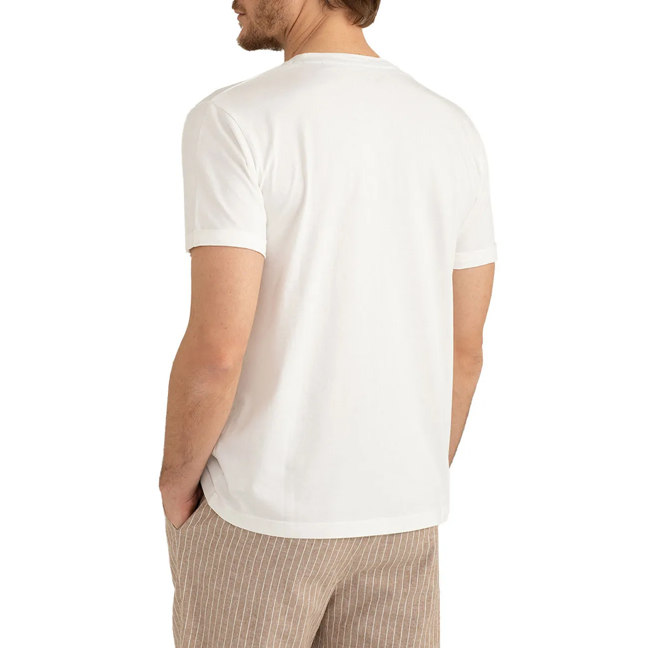 T-SHIRT IN COTONE Uomo White