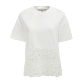 T-SHIRT MACRAME LACE Women Ecru