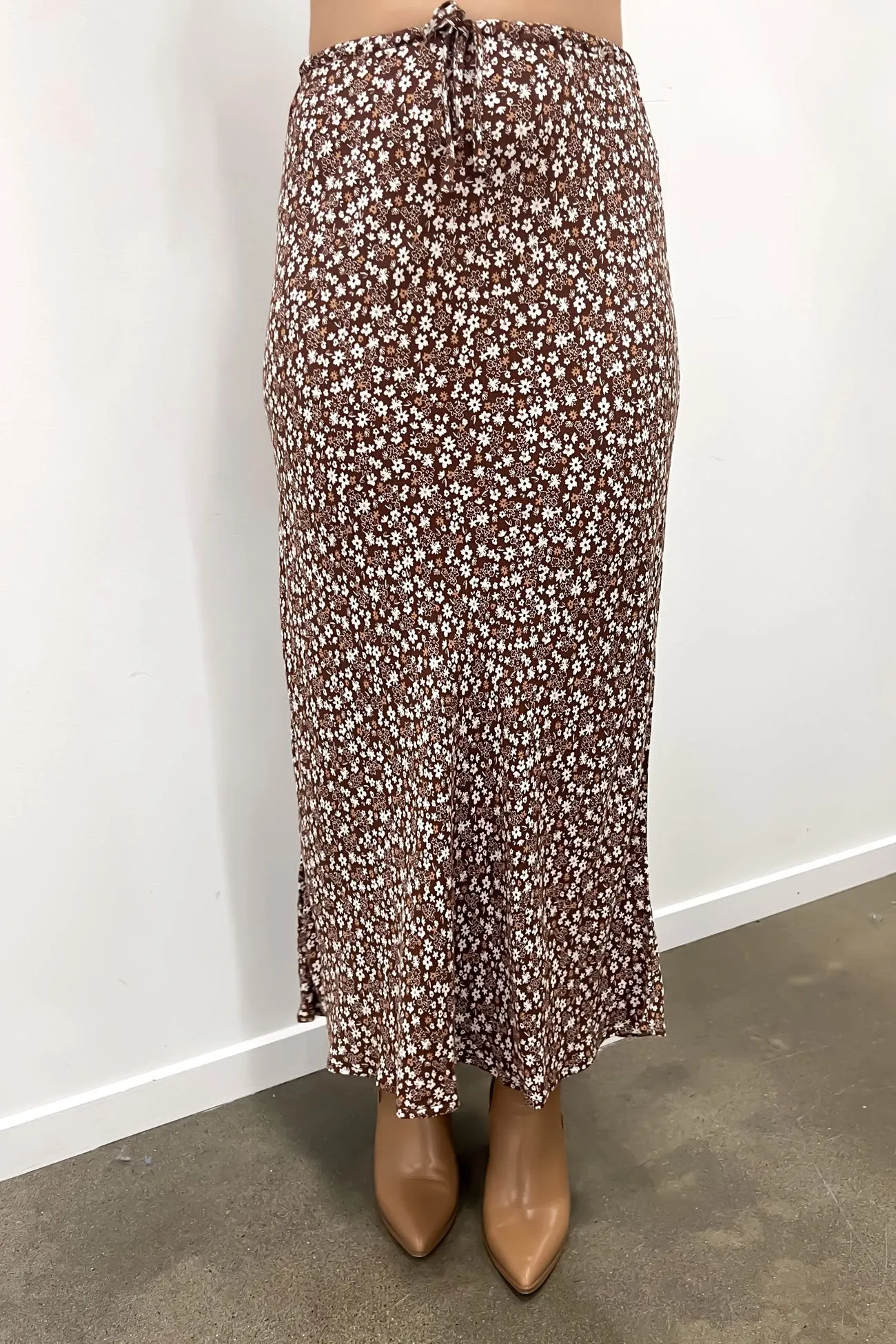 Tallows Floral Maxi Skirt Print