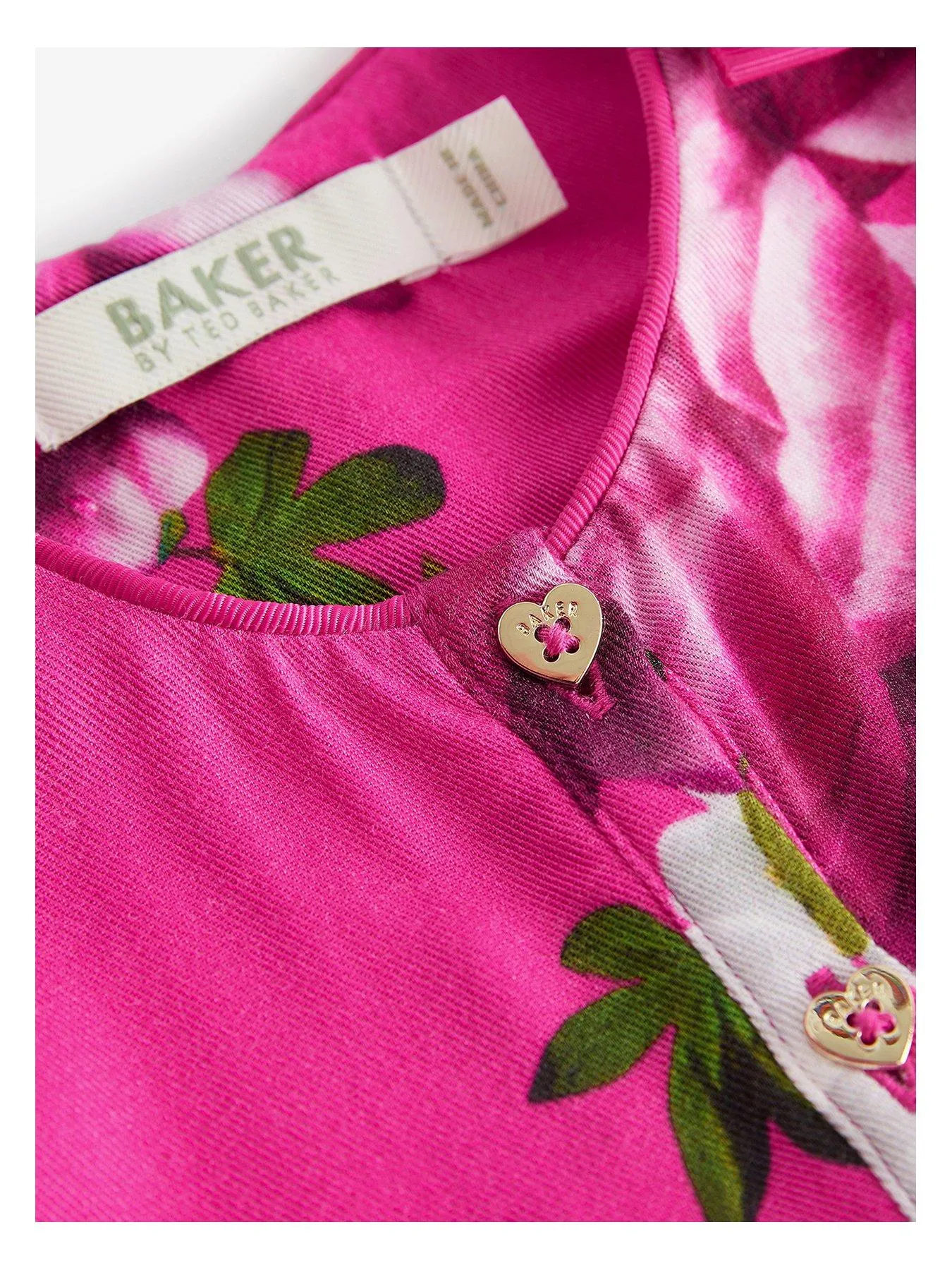 Ted Baker Baker By Ted Baker Citrus Bloom Woven Playsuit - Pink