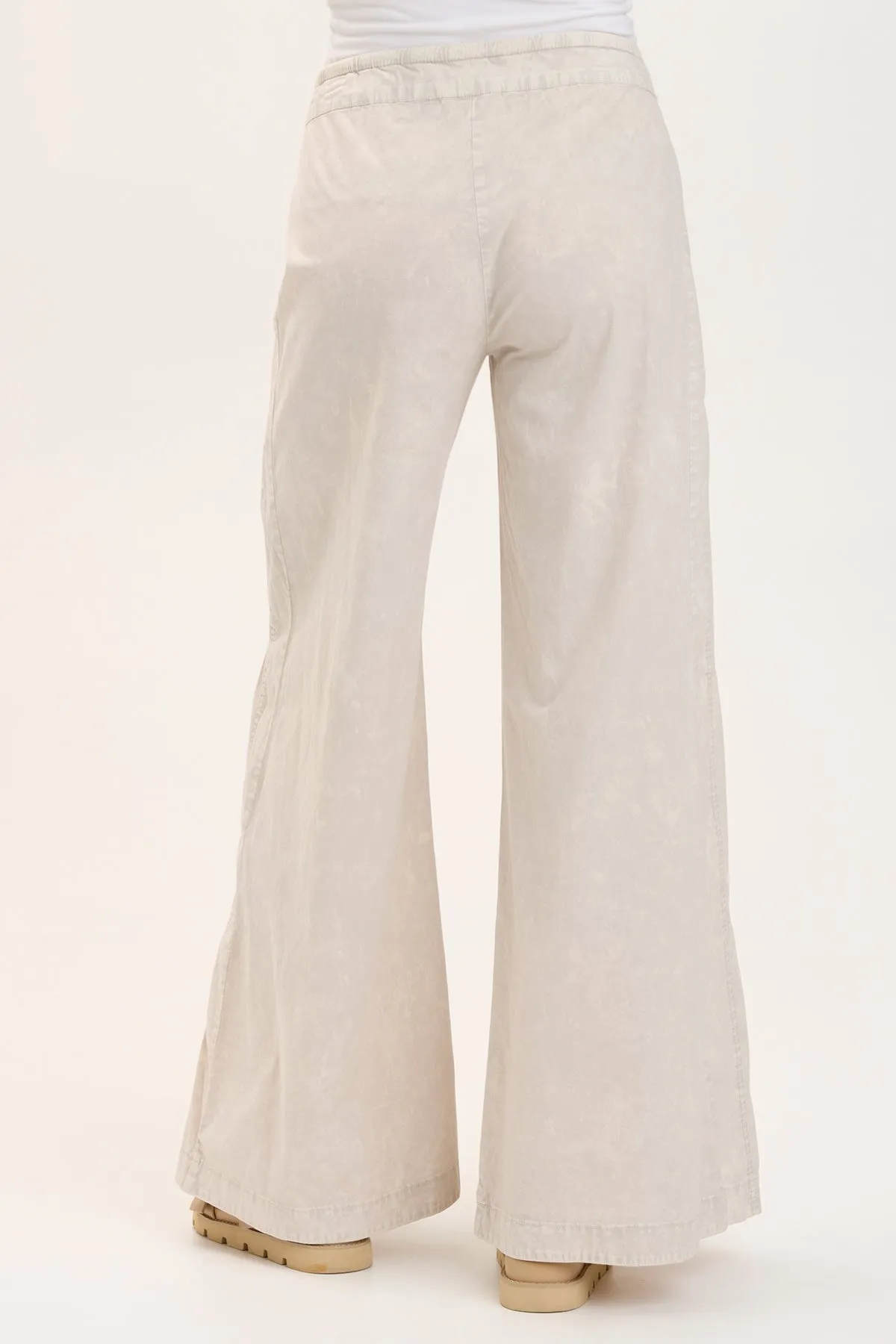 Terraced Wide Leg Pant