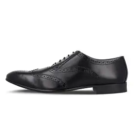 Walkaroo  Leather Men formals Shoes - WF6055 Black