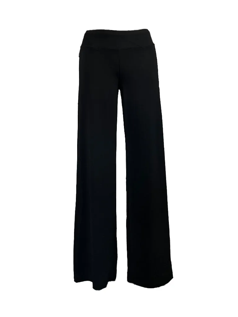 Wide Leg Pant · Black