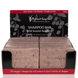 Wild Scottish Raspberry Shampoo Bar - 140g