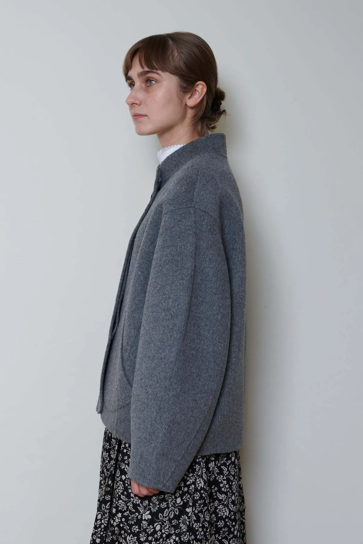 Windsor Wool Coat - Gray