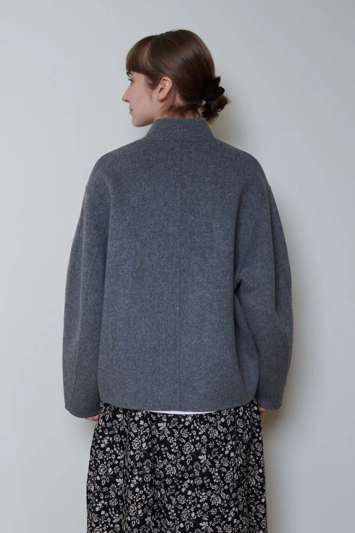 Windsor Wool Coat - Gray