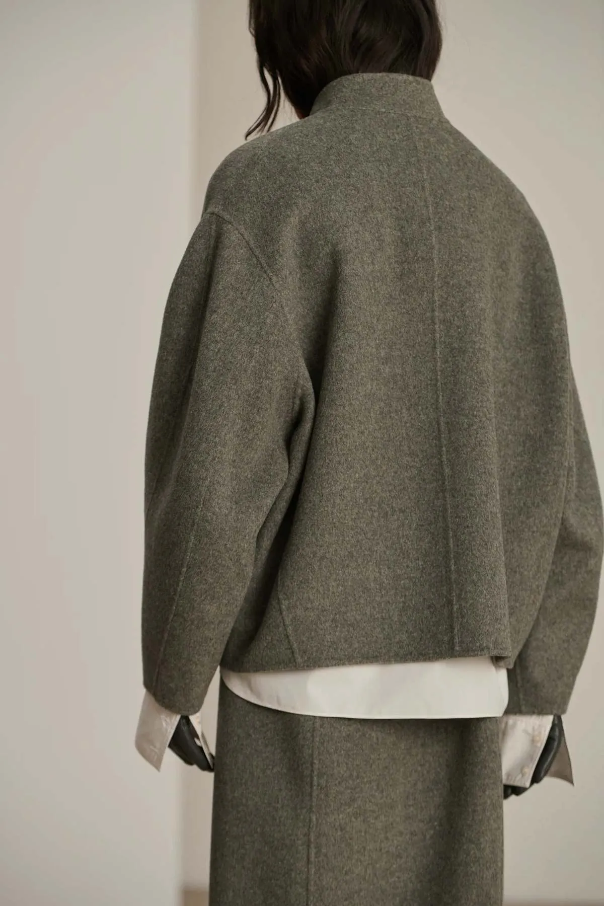 Windsor Wool Coat - Gray