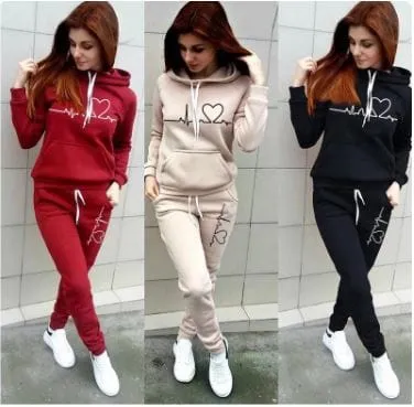 Y2K Hoodies Jogging Tracksuit