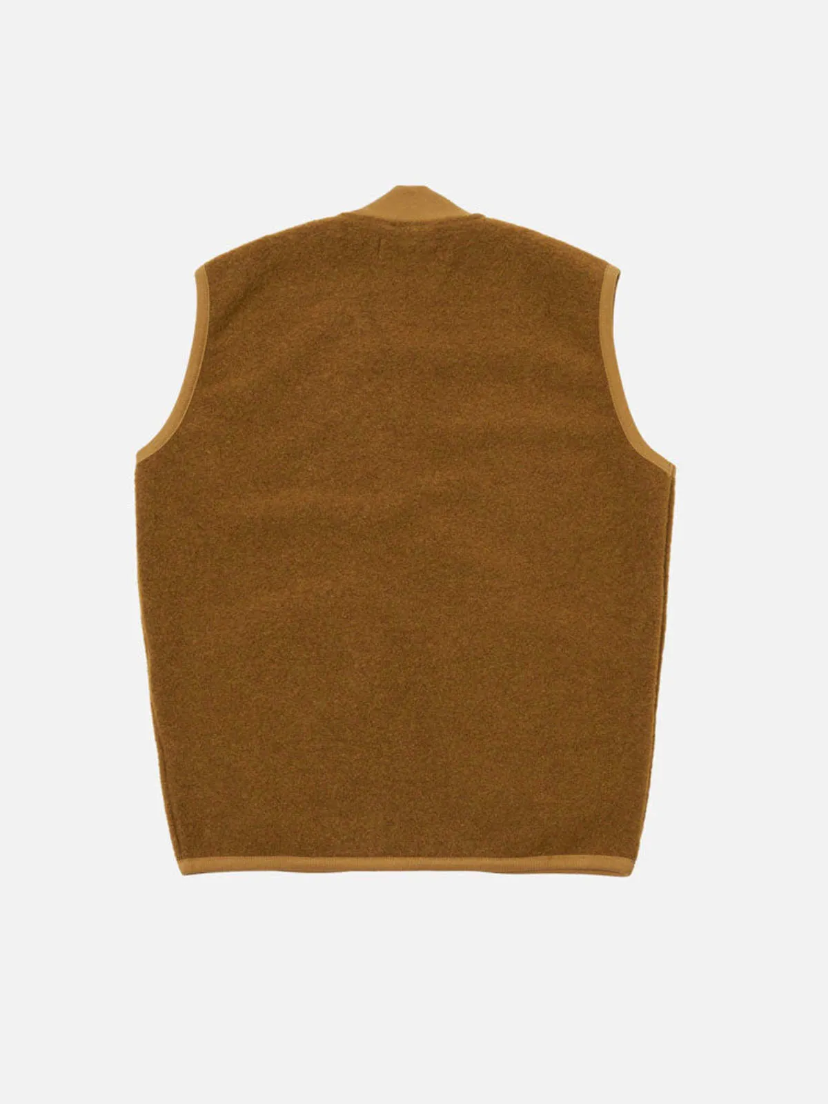 Zip Waistcoat - Mustard